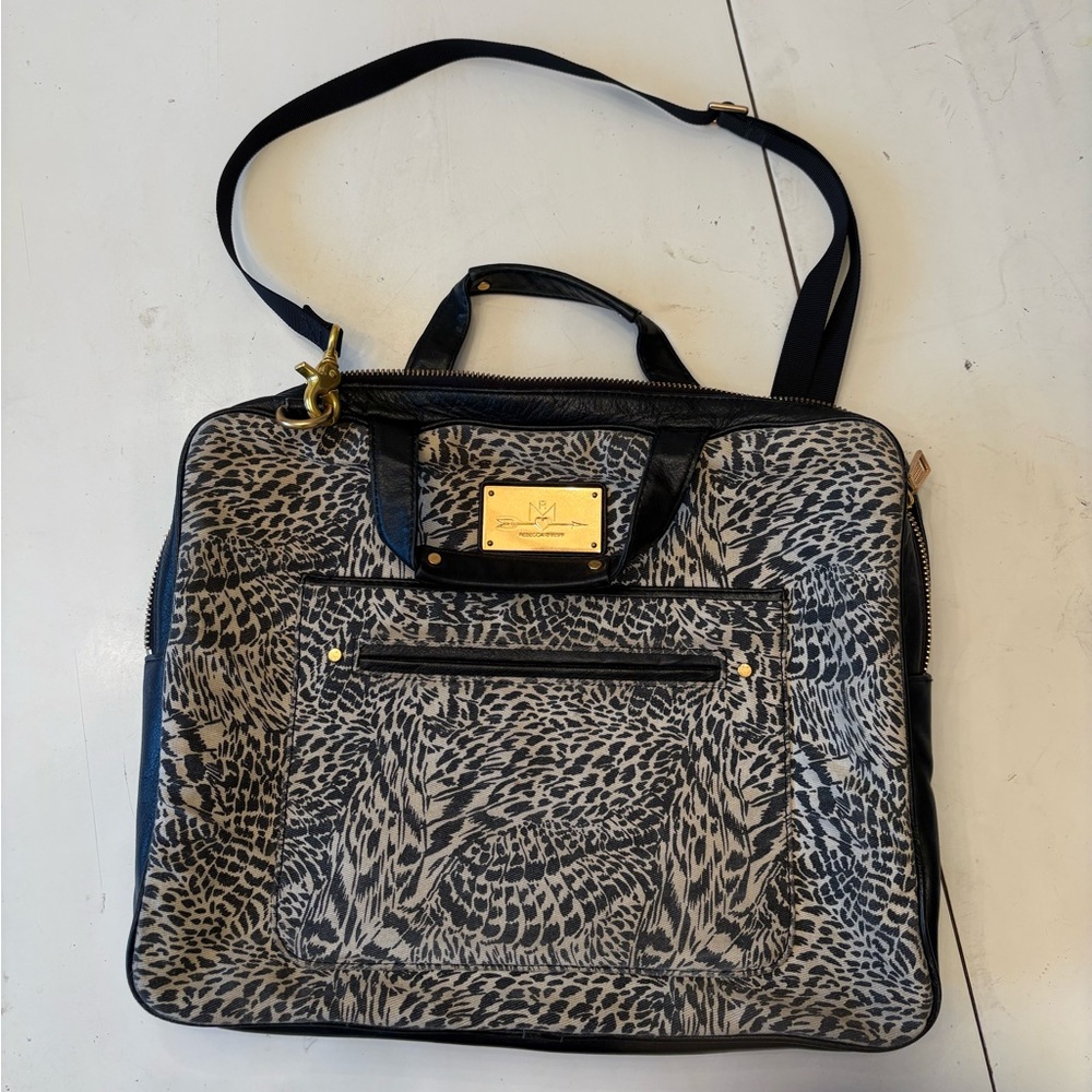 Rebecca Minkoff Animal / Leopard Print Laptop Work Bag